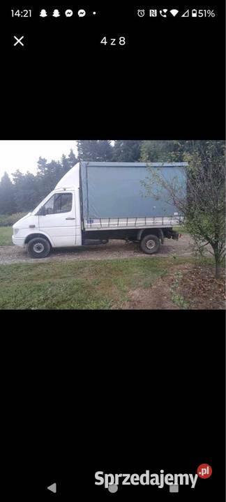 Mercedes Benz Sprinter dostawczy Mercedes-Benz małopolskie Podegrodzie