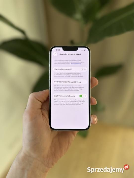 iPhone 13 Pro 128GB 80 Silver Stan Bełchatów