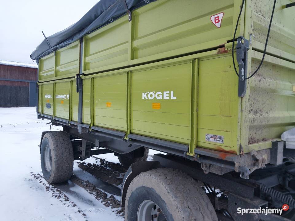 Przyczepa wywrotka trzy stronns Kgel 16t Tuchola