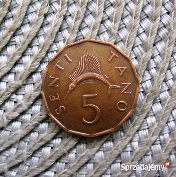 Tanzania 5 Senti 1984r
