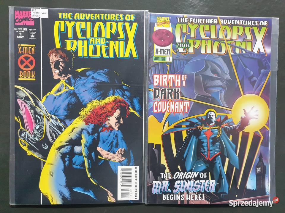 Cyclops Phoenix zestaw 6 oryginalnych komiksów Gdynia
