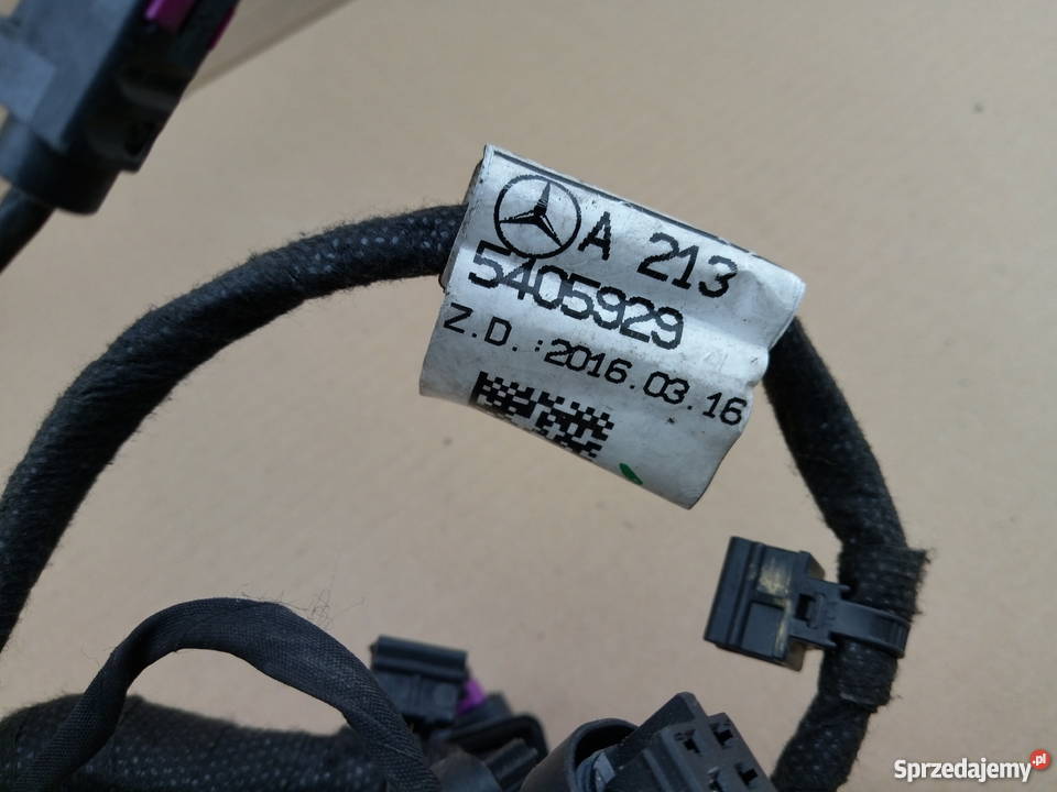 MERCEDES W213 WIĄZKA PRZEWODY INSTALACYJNE Pozostałe Bieleń