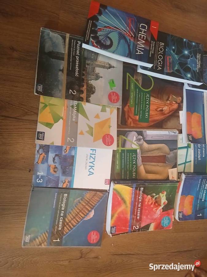 Sprzedam podręczniki do liceum I technikum Podręczniki lubelskie Gorajec-Stara Wieś