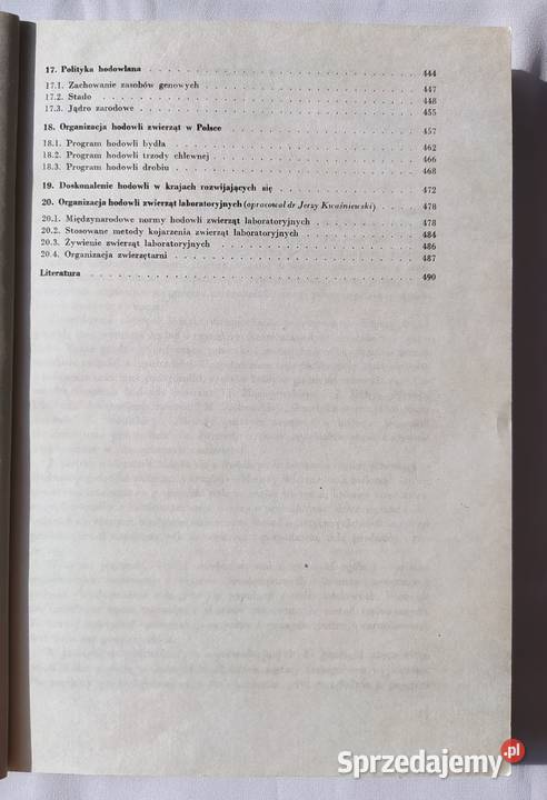 GENETYKA i METODY DOSKONALENIA ZWIERZĄT Bolesław biologia, ekologia Hajnówka