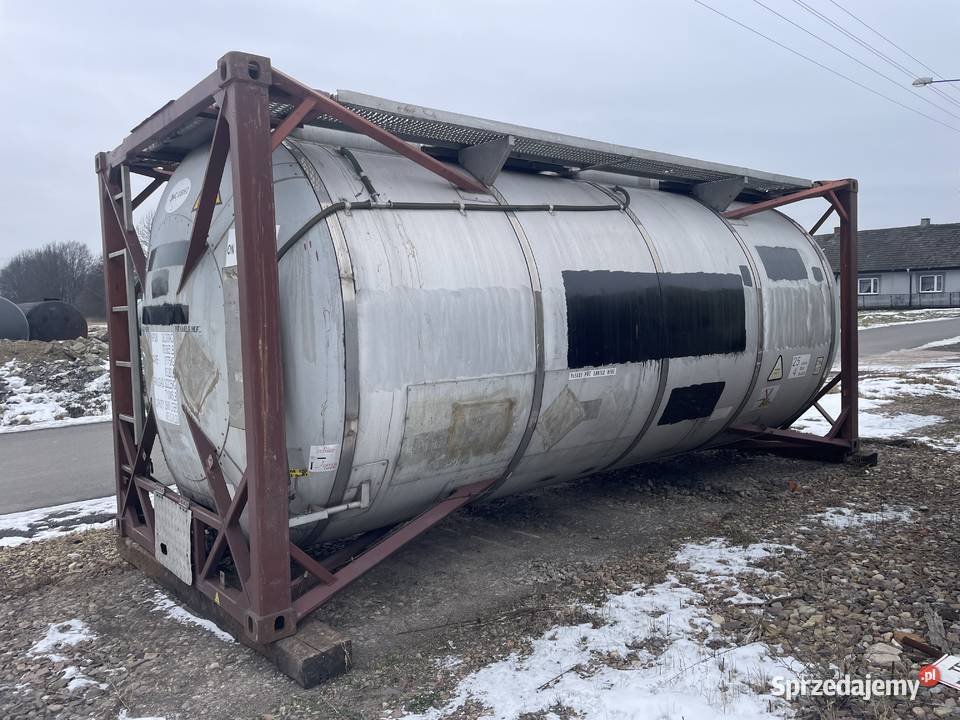 Zbiornik ze stali nierdzewnej Tank Kontener 25 Oświęcim