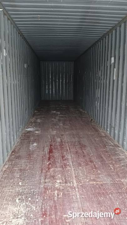 Kontener morski 40 HC 12 metrowy Pewny kontener Lublin sprzedam