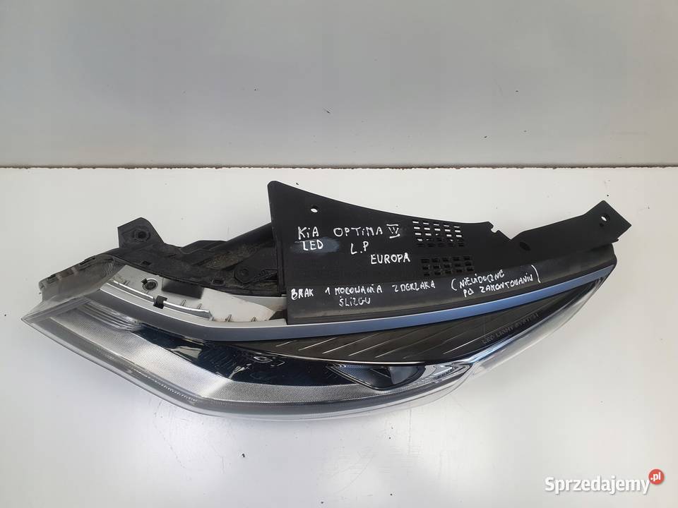 LAMPA LEWA Kia Optima IV LIFT PRZEDNIA lewy Rudka sprzedam
