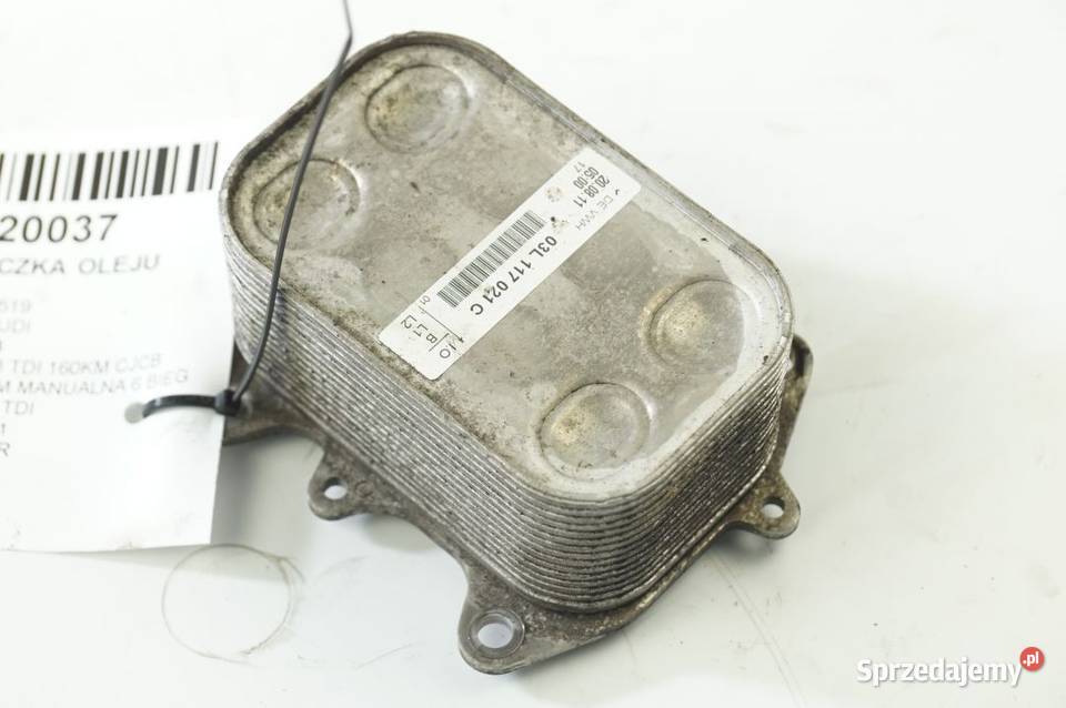 03L117021C A4 B8 CHŁODNICZKA OLEJU osobowe Lipno sprzedam
