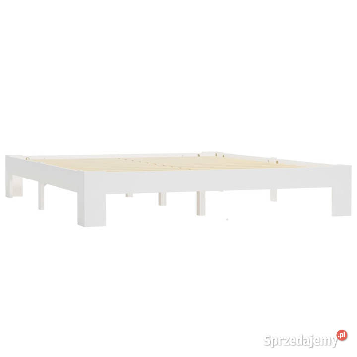 Rama łóżka biała lite drewno sosnowe 160 x 200 Warszawa sprzedam