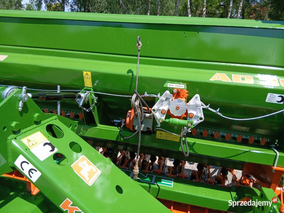 Amazone ke 302 ad 302 siewnik talerzowy agregat Gniezno