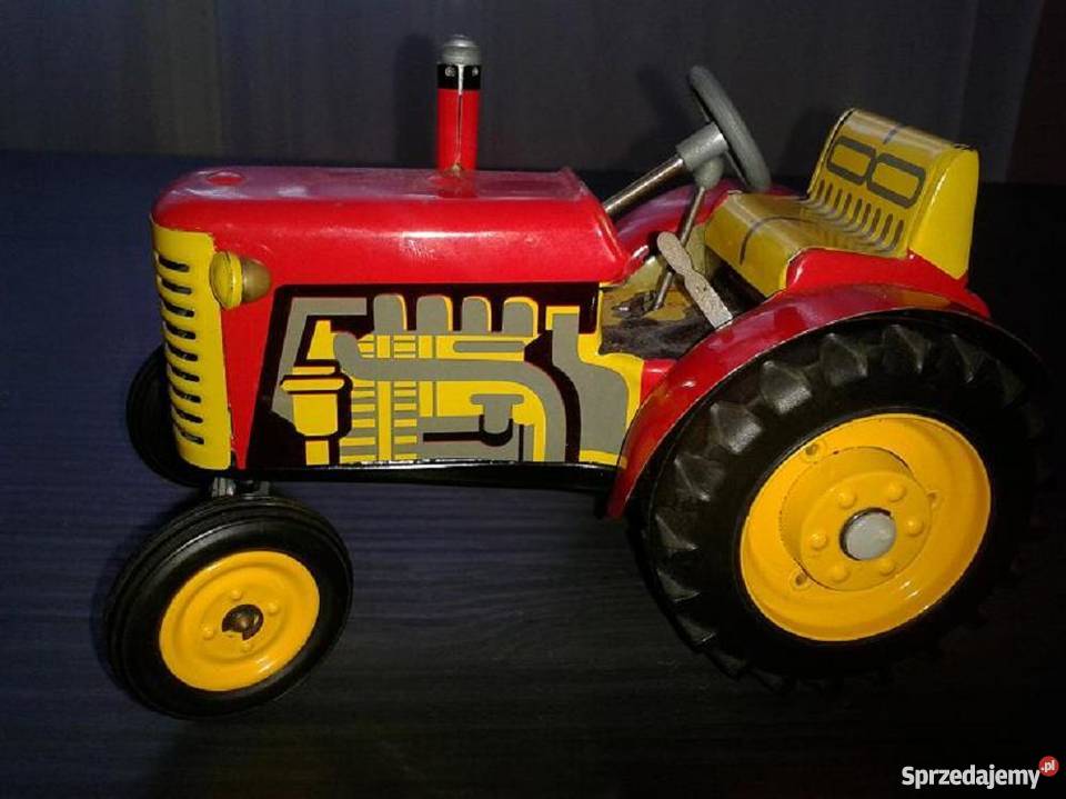 Traktor Zetor Stara Zabawka Z PRLu Pińczów