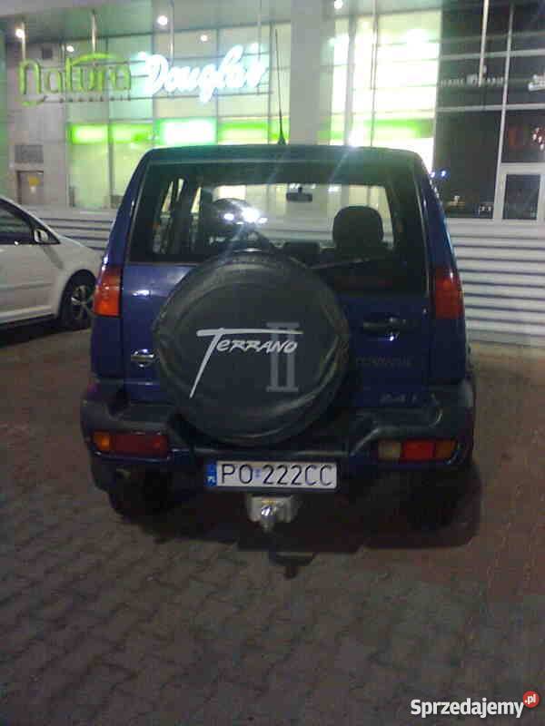 Nissan Terrano II 24 benz 3drzwiowy 1996r sprowadzony Poznań