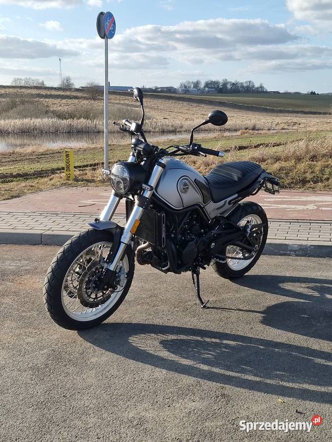 Benelli Leoncino Trail 500 pełna historia pomorskie