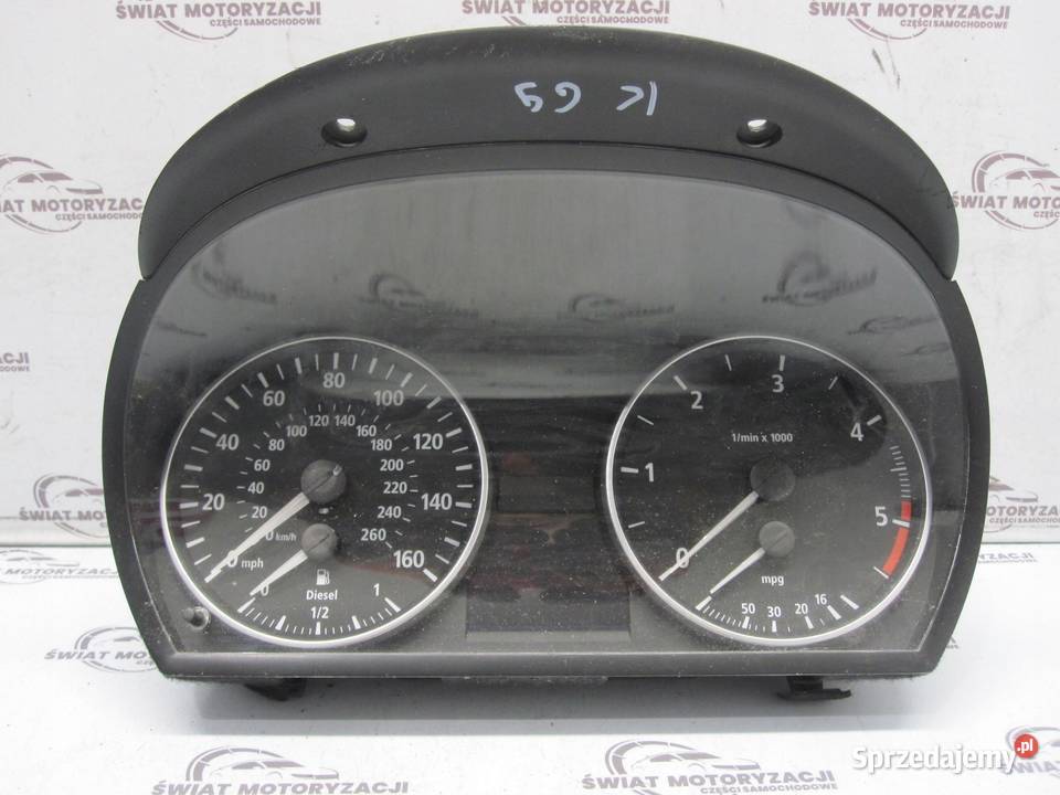 BMW E91 06r licznik zegary 1025380 ANGLIK Liczniki i zegary