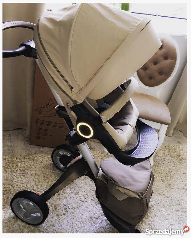 Wózek STOKKE EXPLORY STAN IDEALNY beige 3w1 Wielofunkcyjne sprzedam