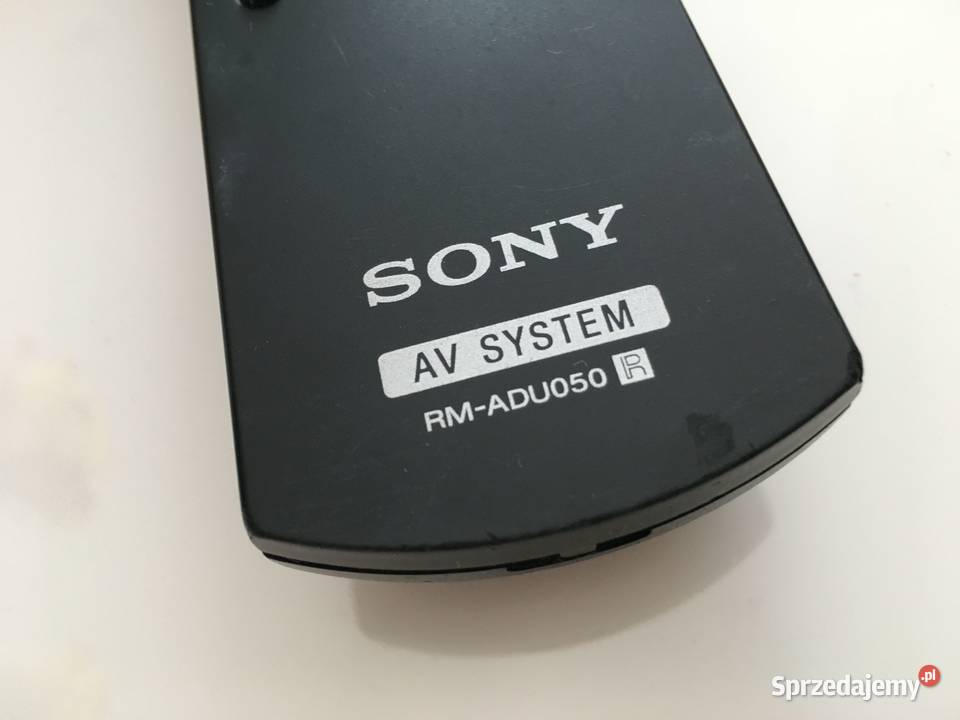 Oryginalny pilot SONY AV SYSTEM RMADU050 R zachodniopomorskie Szczecinek