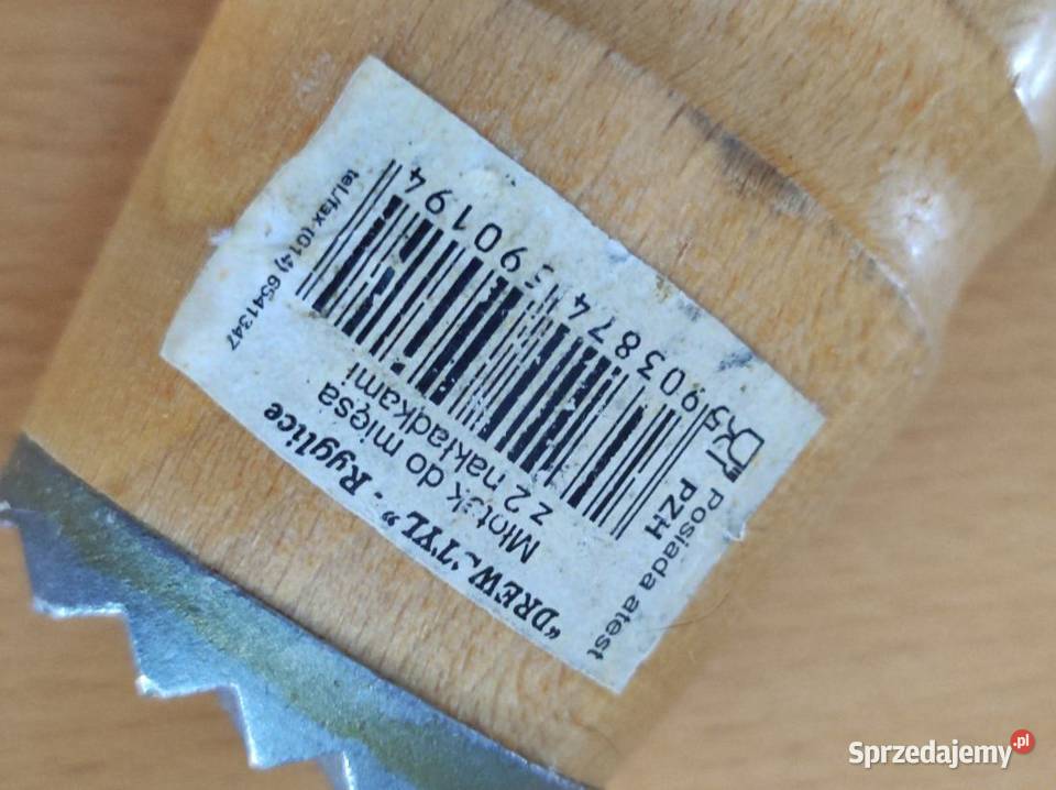 masywny porządny tłuczek młotek do mięsa Kielce