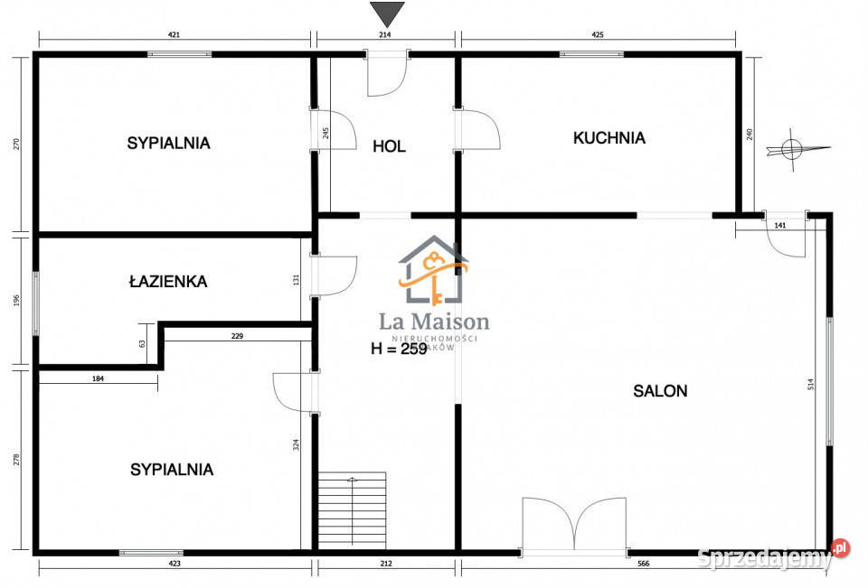 Do sprzedaży dom wolnostojący Rączna 214 metry asfalt