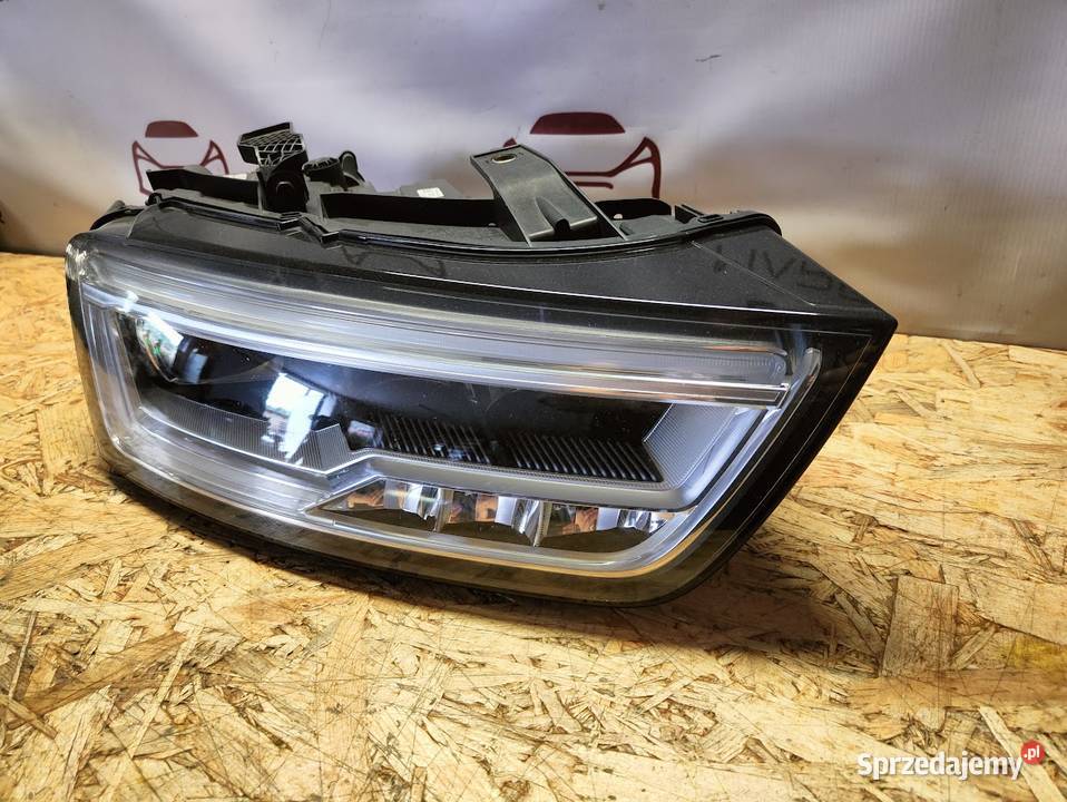 Lampa Prawy Przód Full LED Audi Q3 8U Lift 2015 Lampy przednie Części samochodowe Pleszew