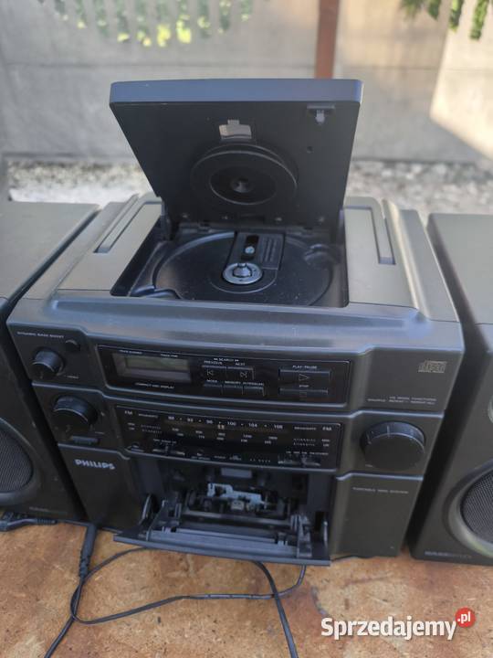 Radiomagnetofon Philips z kaseta plus CD