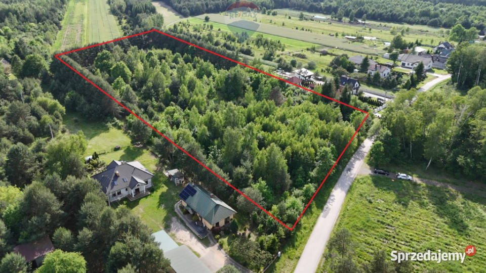 Działka budowlana ok1400 m2 Wałsnów gm Orońsko