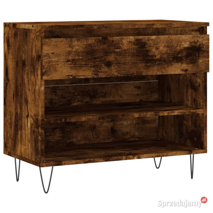 Półka na buty przydymiony dąb 70x36x60 WM831441 Warszawa sprzedam