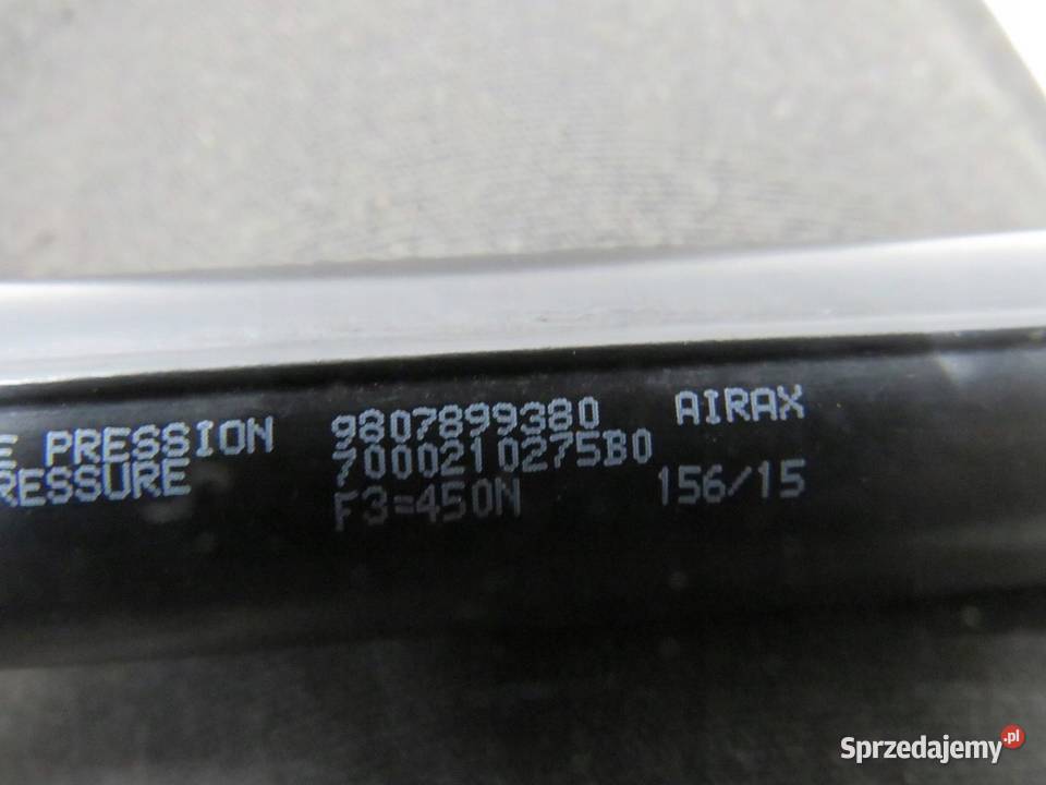 SIŁOWNIK KLAPY BAGAŻNIKA HB PEUGEOT 308 T9 Siłowniki sprzedam