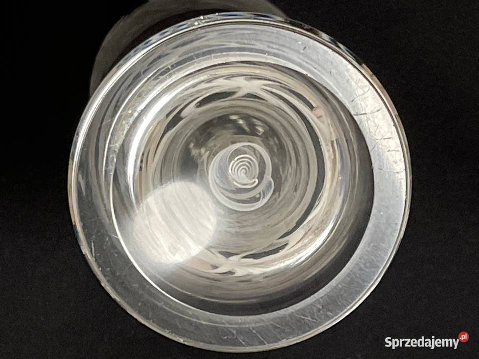 Kielich kieliszek Dzik Huta Szkła Józefina Porcelana i szkło Kołobrzeg