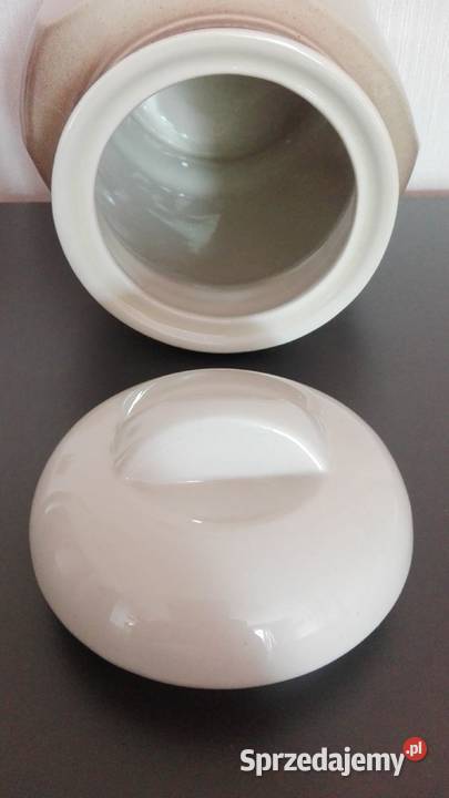 Pojemnik kuchenny porcelit Mirostowice Akcesoria kuchenne Dom i Ogród Warpechy Stare sprzedam