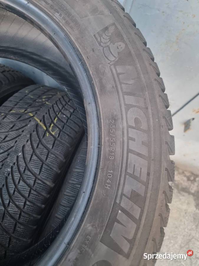 Opony zimowe 23555r18 Michelin 2017 śląskie Gliwice