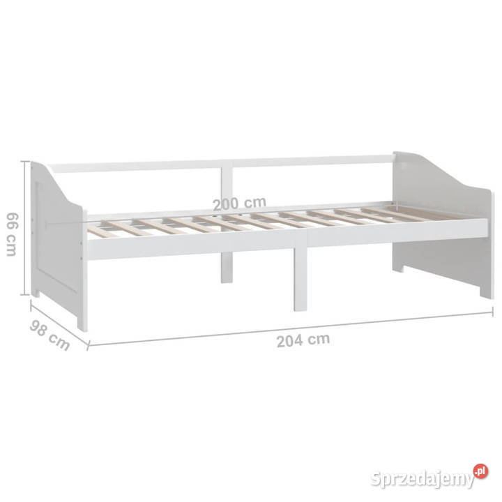 3osobowa sofałóżko biała drewno sosnowe 90 x 200 Łóżka Warszawa sprzedam