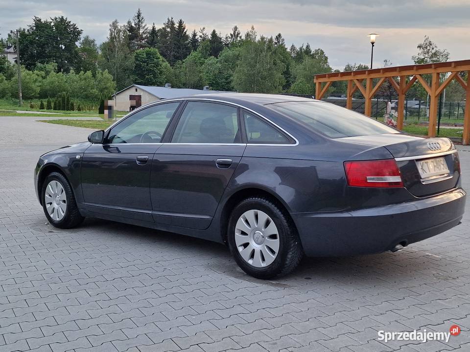 Audi A6C6 Sedan 20 TDI Skóra Navi wspomaganie kierownicy Ryglice