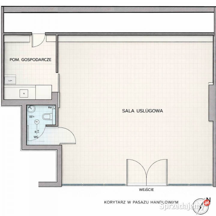 Lokal 47m2 WARSZAWA BoraKomorowskiego mazowieckie sprzedam