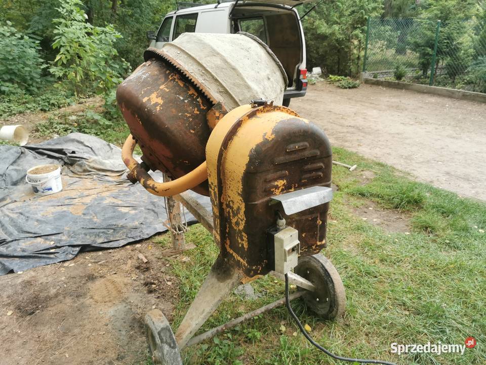 Betoniarka duża siłowa Białystok sprzedam
