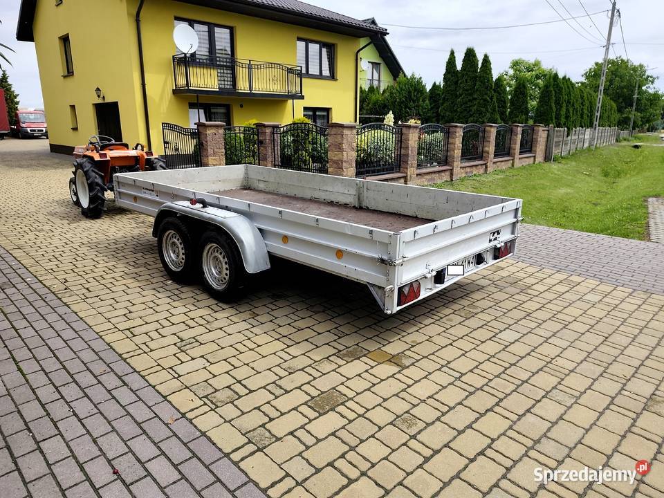 Przyczepa Dwuosiowa KOCH DMC 2600400x185Burty VAT marża świętokrzyskie Wodzisław