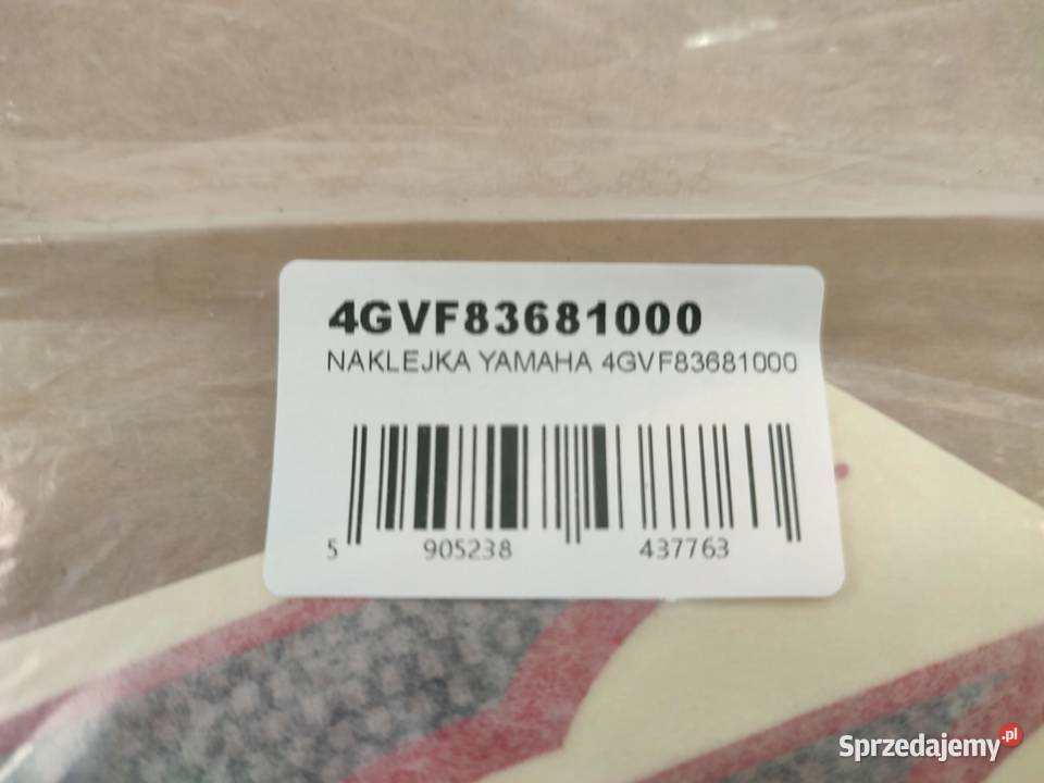 NAKLEJKA NA CZACHĘ YAMAHA TT E 600 19962001 sprzedam