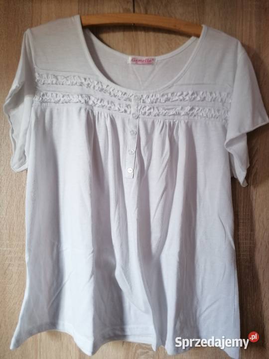 Bluzka z krótkim rękawem Gemello rozmiar XL Bez wzoru Łódź