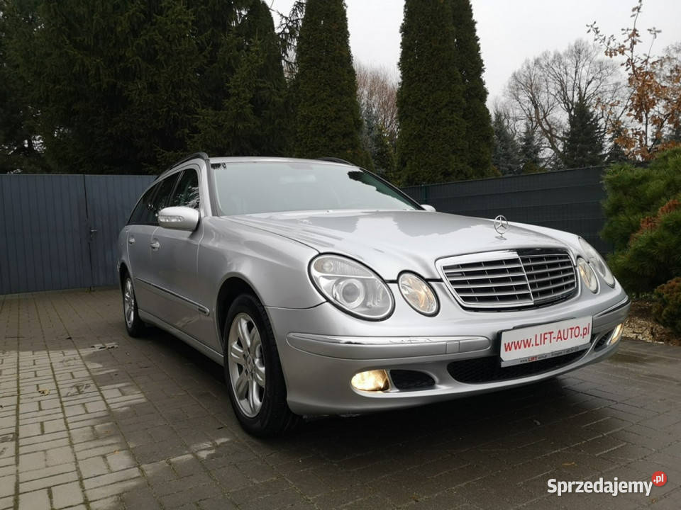 Mercedes E 280 30 V6 CDI190 Klimatronic Tempomat czujnik zmierzchu dolnośląskie sprzedam