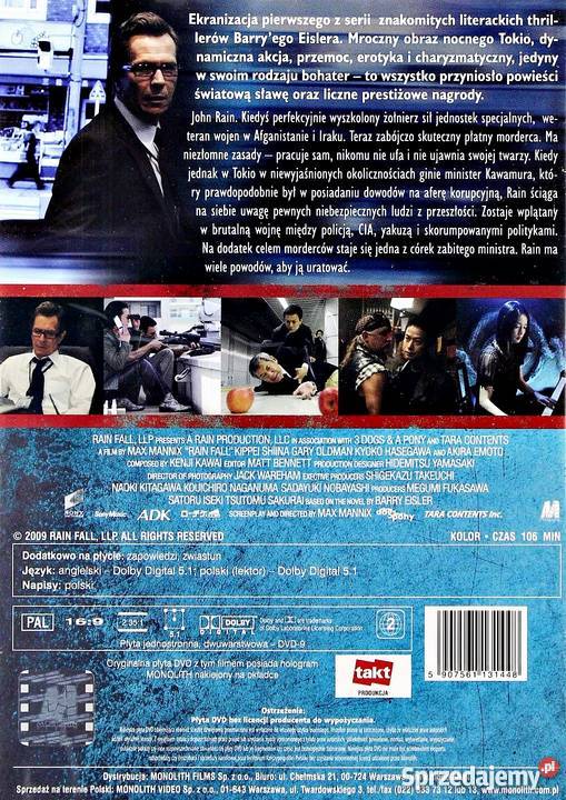 ZABÓJCA Z TOKIO GARY OLDMAN lektor Kalisz