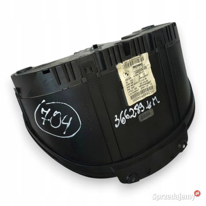 LICZNIK ZEGARY 6964499 BMW E81 E87 16 i Benzyna Chełm