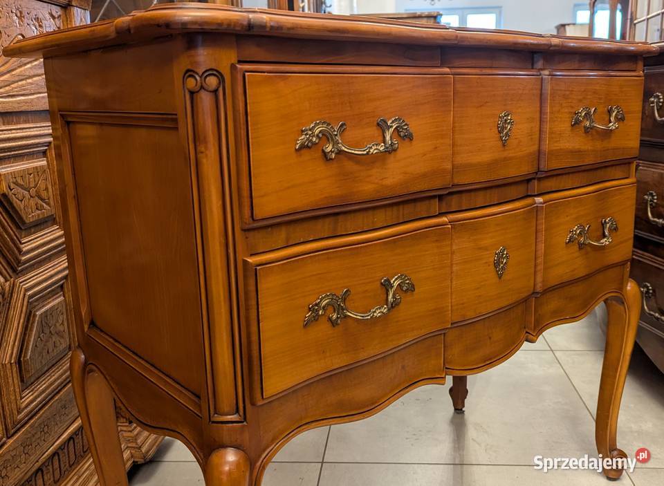Piękna komoda ludwikowska orzechsklep Dąbrowa Dąbrowa Górnicza