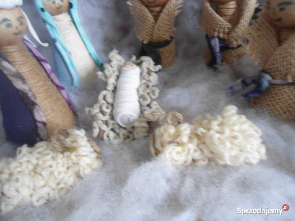 szopka bożonarodzeniowa z figurkami rękodzieło Dekoracje i ozdoby zachodniopomorskie Koszalin