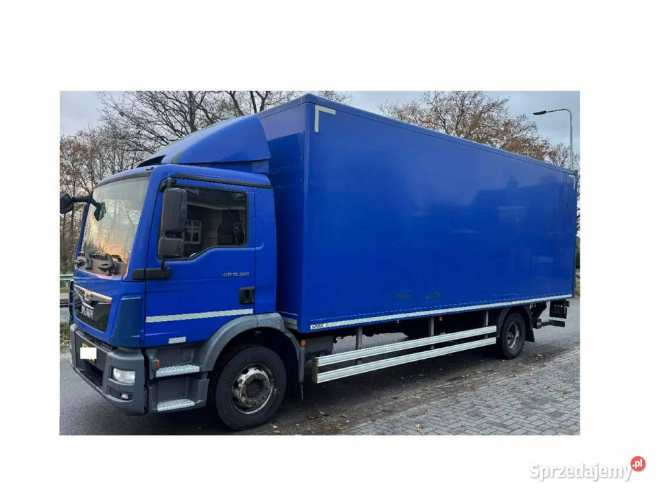 MAN TGM 15290 Euro 6 kontener 18 palet winda 554000km Samochody ciężarowe mazowieckie Góra Kalwaria