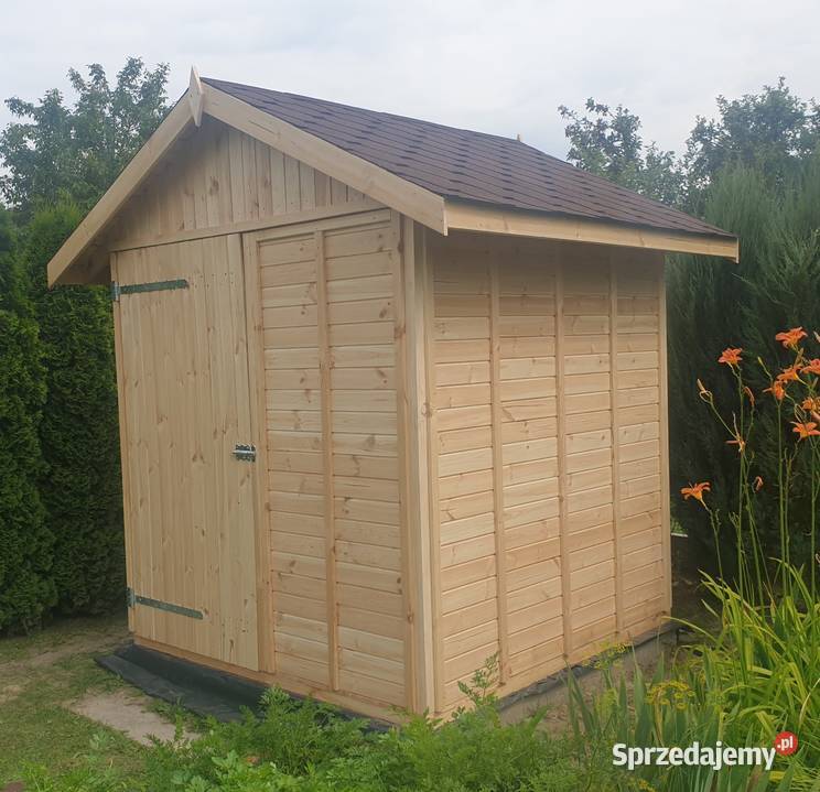 Domek ogrodowy narzędziowy drewniany Zimnowoda