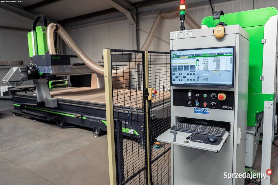 Ploter frezujący CNC SERON 2141 PRO Produkcja dolnośląskie Jelenia Góra