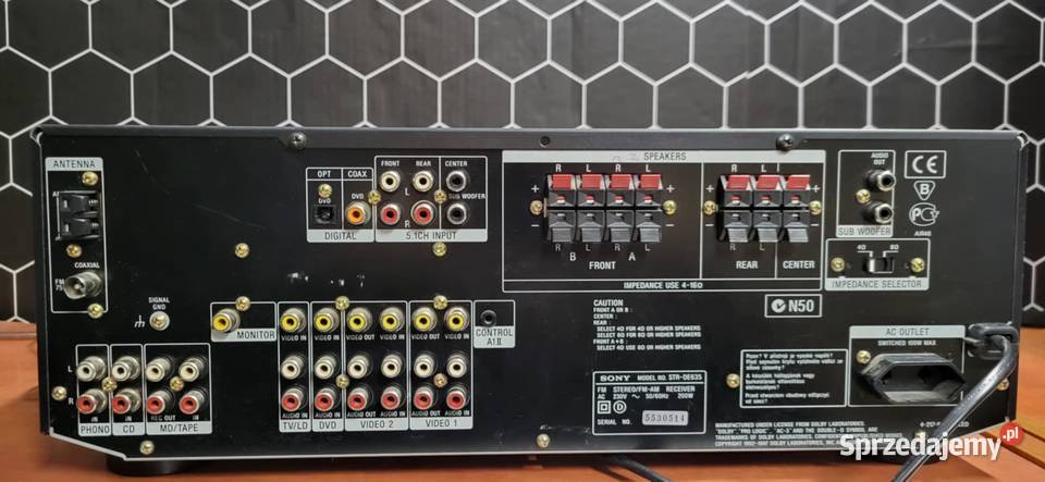 Amplituner Sony STR DE635 Amplitunery Grodków