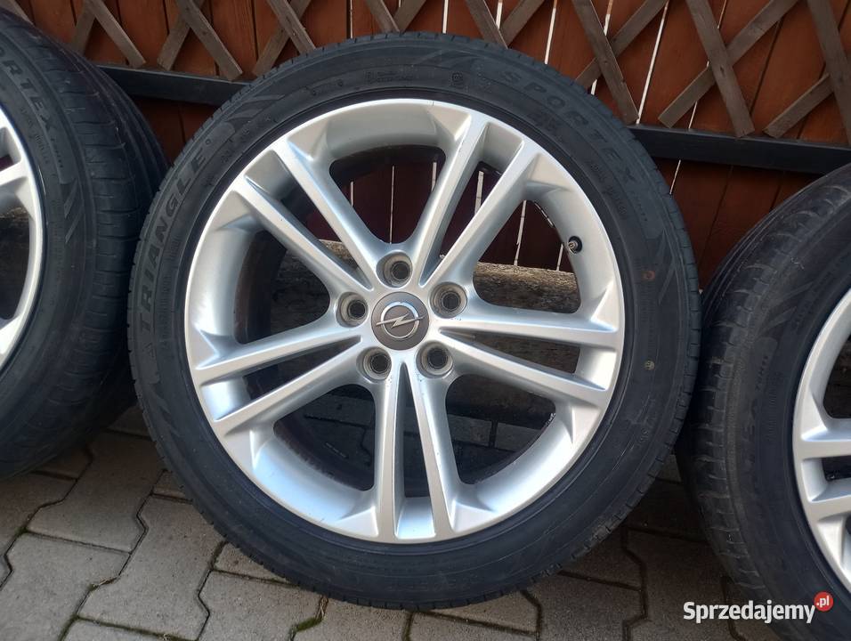 Alufelgi 18 5x120 et42 8j Oryginalne Opel aluminiowe Włocławek