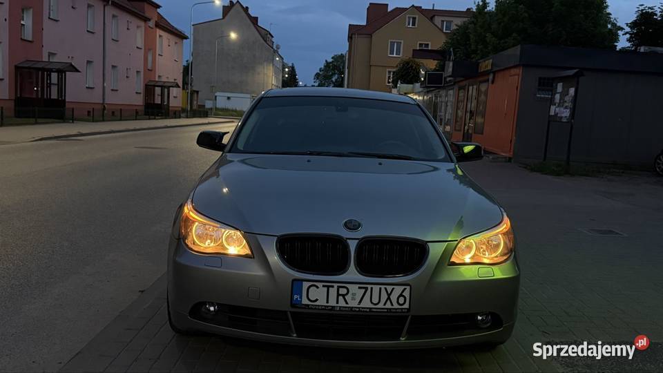 BMW E60 25d nieuszkodzony Piła sprzedam
