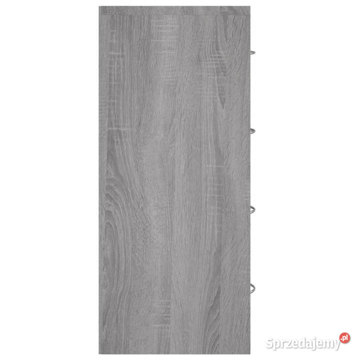 Komoda z 4 szufladami 60 x 305 x 71 szary dąb Warszawa