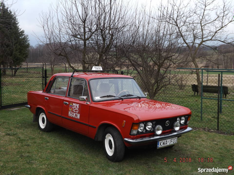 auto do ślubu FSO 125p małopolskie Paszkówka obsługa imprez